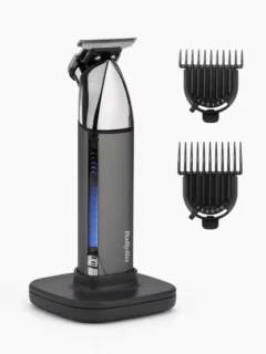 Trymer do włosów z nasadkami – urządzenie do konturowania i detali fryzury.