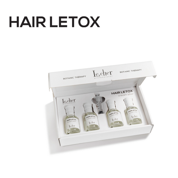 Lecher Professional HAIR LETOX CREAM ELIXIR Kuracja do zniszczonych włosów 50ml