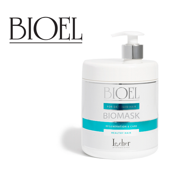 Lecher Professional BIOEL Keratin Bain Maska regenerująca z keratyną 1000ml