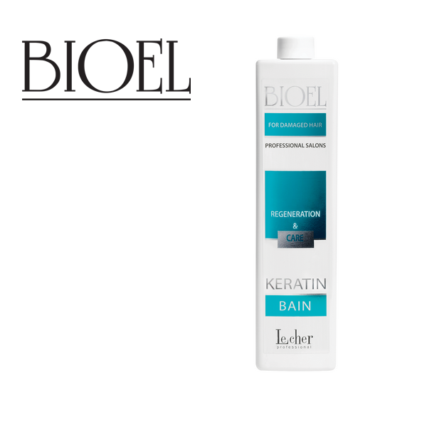 Lecher Professional BIOEL Keratin Bain Szampon regenerujący z keratyną 1000ml