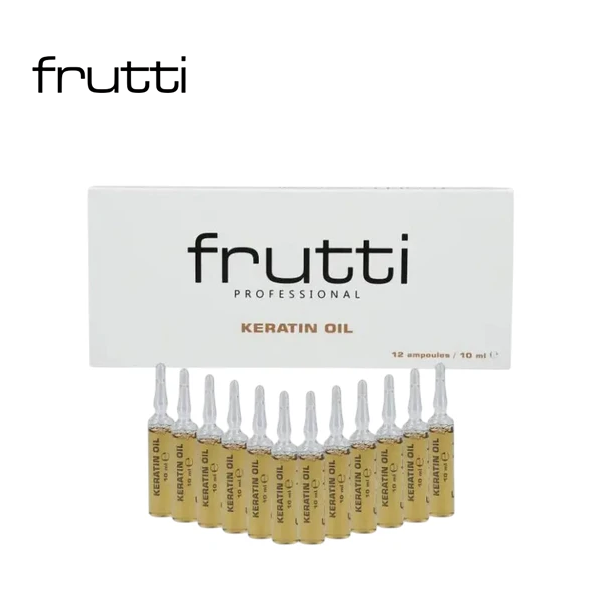 Frutti Professional Keratin Oil Ampułki keratynowe do włosów 12x10ml