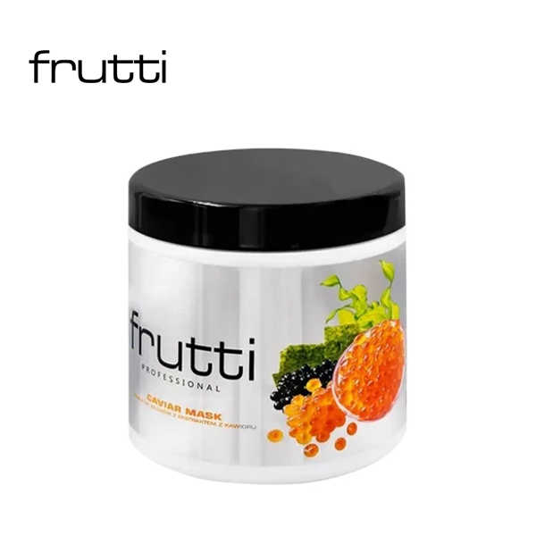 Frutti Professional Kawior Maska przeciw puszeniu się włosów 1000ml