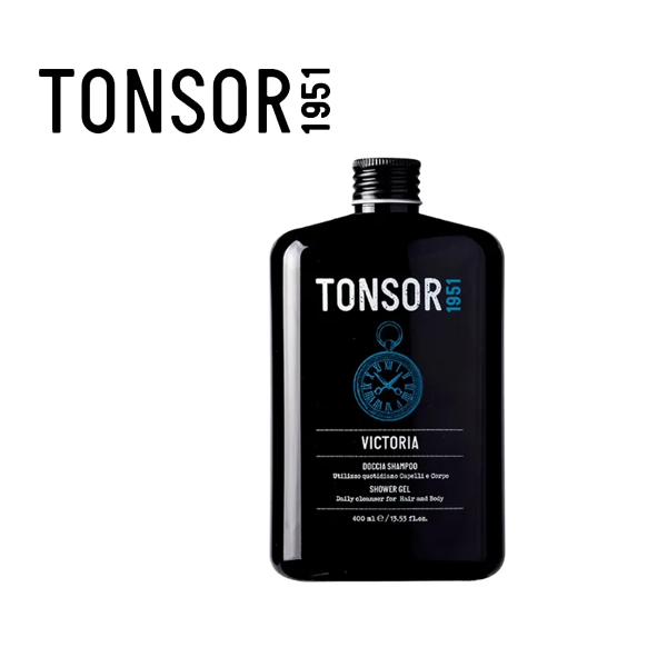 Tonsor Victoria Szampon wielofunkcyjny 3w1 do włosów, brody i ciała